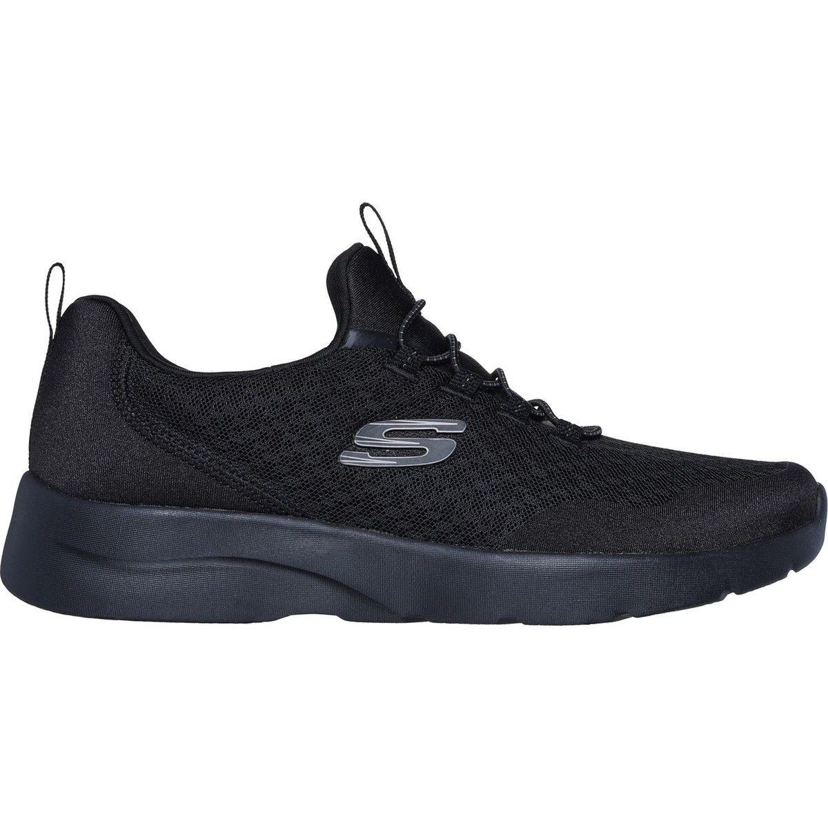 Skechers Dynamight 2.0 - Real Smooth BBK Black Womens trainers